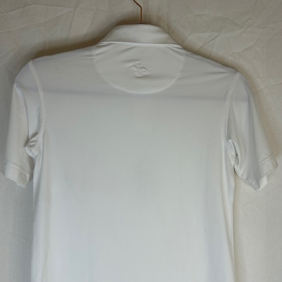 Harletons Boys White Tailored Fit Polo Shirt Size S (7-8) Short Sleeve - Picture 10 of 11